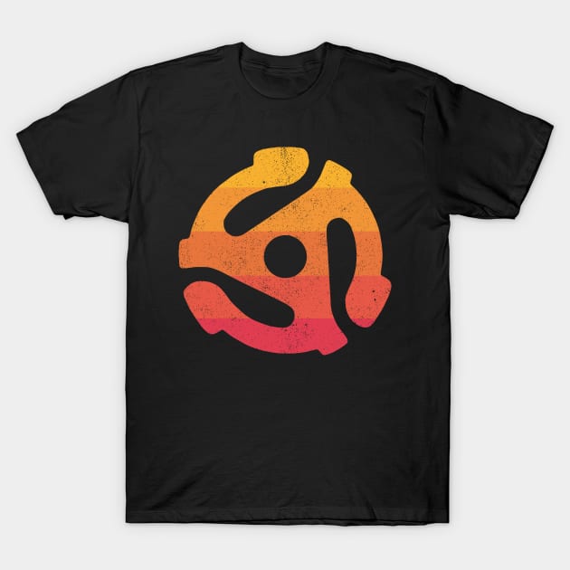 45 rpm Adaptor T-Shirt by Sachpica